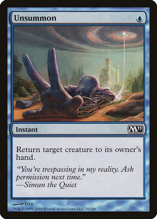 Unsummon [Magic 2011] | The Time Vault CA