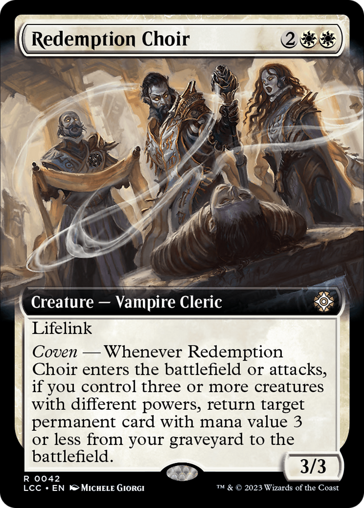 Redemption Choir (Extended Art) [The Lost Caverns of Ixalan Commander] | The Time Vault CA