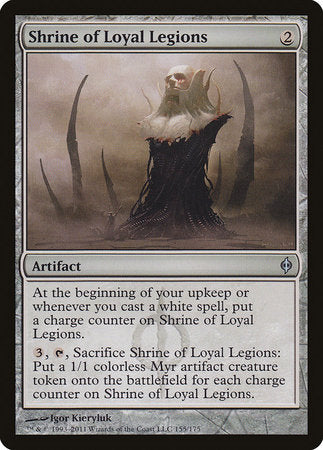 Shrine of Loyal Legions [New Phyrexia] | The Time Vault CA