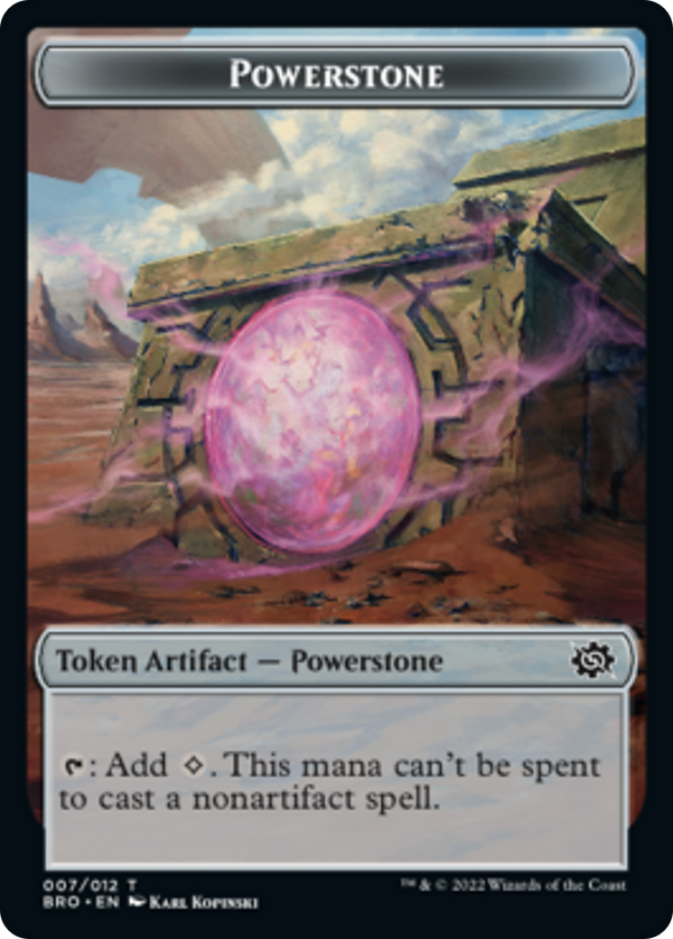 Powerstone Token [The Brothers' War Tokens] | The Time Vault CA