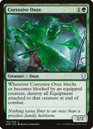 Corrosive Ooze [Dominaria] | The Time Vault CA