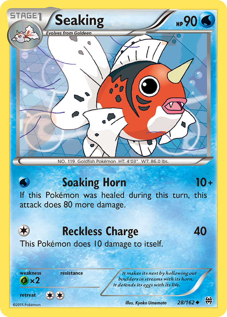 Seaking (28/162) [XY: BREAKthrough] | The Time Vault CA