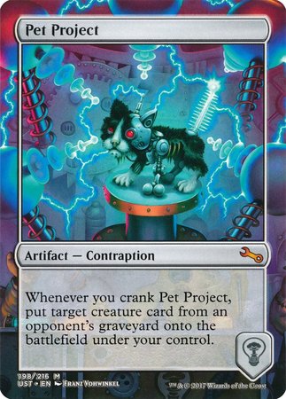 Pet Project [Unstable] | The Time Vault CA