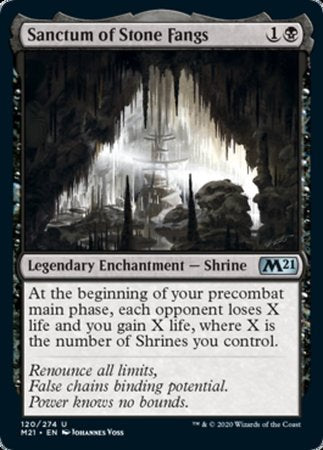 Sanctum of Stone Fangs [Core Set 2021] | The Time Vault CA