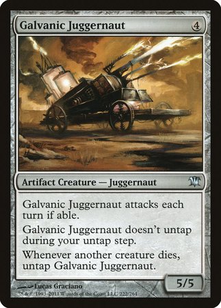 Galvanic Juggernaut [Innistrad] | The Time Vault CA