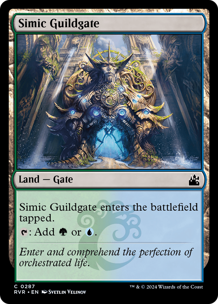 Simic Guildgate [Ravnica Remastered] | The Time Vault CA