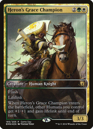 Heron's Grace Champion [Eldritch Moon Promos] | The Time Vault CA