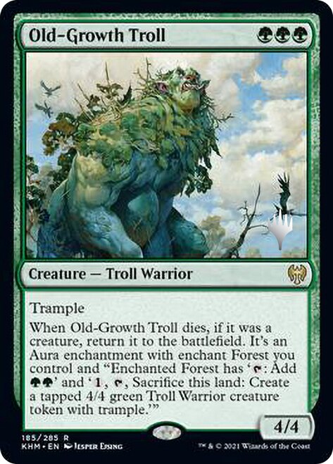 Old-Growth Troll [Kaldheim Promo Pack] | The Time Vault CA