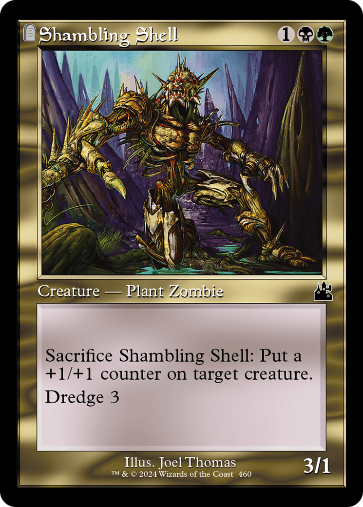 Shambling Shell (Retro Frame) [Ravnica Remastered] | The Time Vault CA