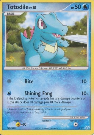 Totodile (8/12) [Diamond & Pearl: Trainer Kit - Manaphy] | The Time Vault CA