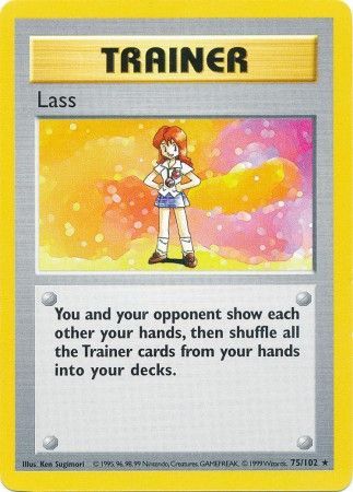 Lass (75/102) [Base Set Shadowless Unlimited] | The Time Vault CA