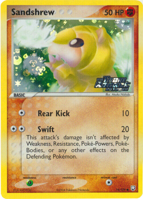 Sandshrew (74/109) (Stamped) [EX: Team Rocket Returns] | The Time Vault CA