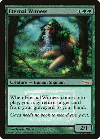 Eternal Witness [Friday Night Magic 2008] | The Time Vault CA