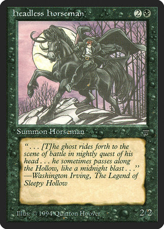 Headless Horseman [Legends] | The Time Vault CA