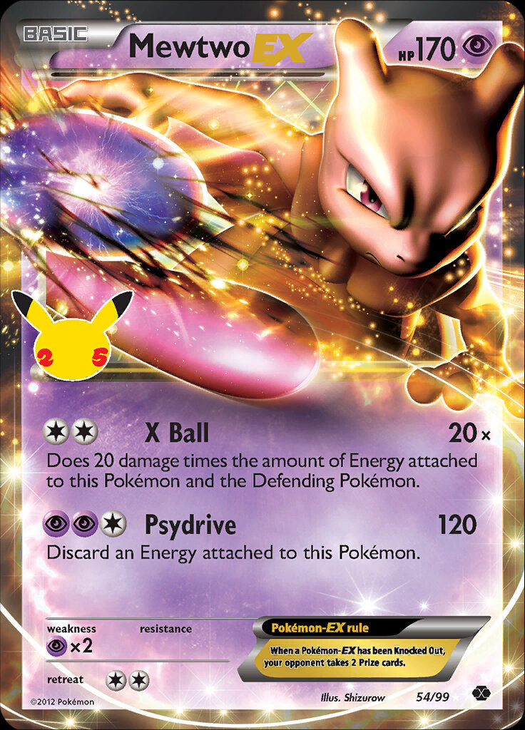 Mewtwo EX (54/99) [Celebrations: 25th Anniversary - Classic Collection] | The Time Vault CA