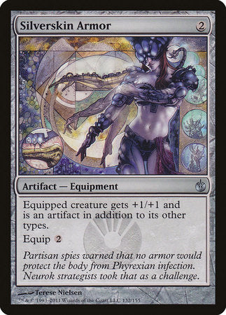 Silverskin Armor [Mirrodin Besieged] | The Time Vault CA