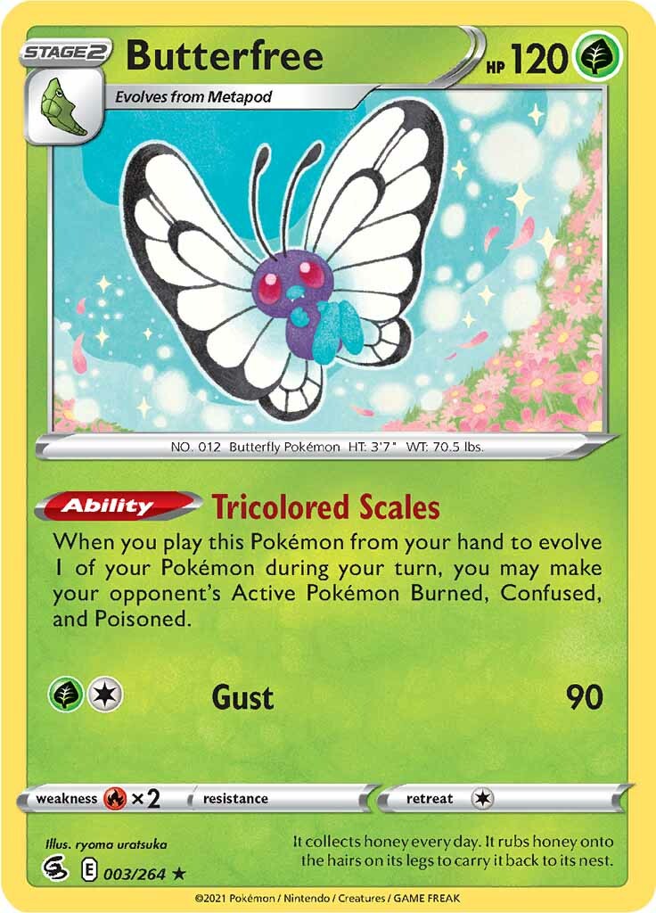Butterfree (003/264) [Sword & Shield: Fusion Strike] | The Time Vault CA