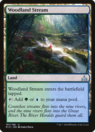 Woodland Stream [Rivals of Ixalan] | The Time Vault CA