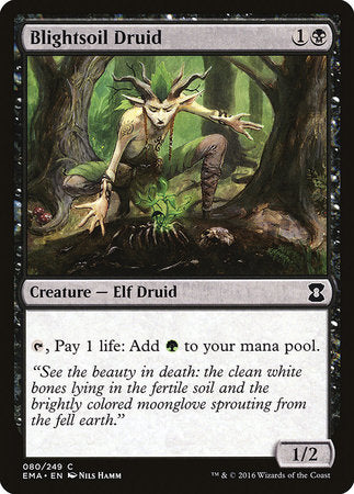 Blightsoil Druid [Eternal Masters] | The Time Vault CA