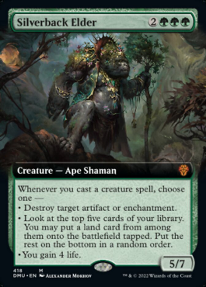 Silverback Elder (Extended Art) [Dominaria United] | The Time Vault CA