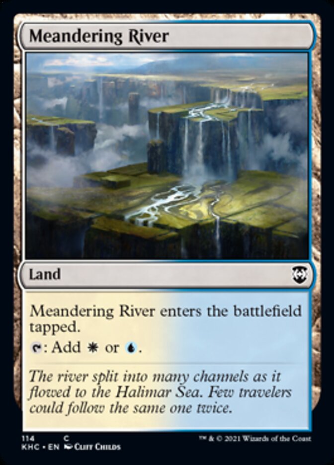 Meandering River [Kaldheim Commander] | The Time Vault CA
