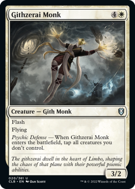 Githzerai Monk [Commander Legends: Battle for Baldur's Gate] | The Time Vault CA