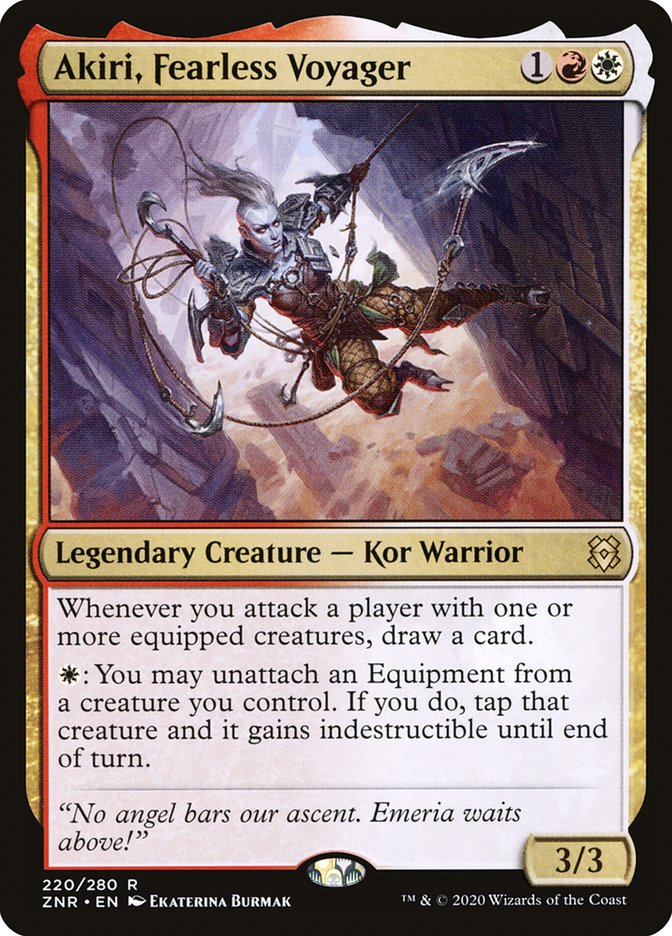 Akiri, Fearless Voyager [Zendikar Rising] | The Time Vault CA