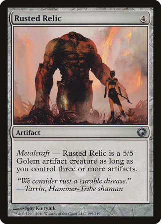 Rusted Relic [Scars of Mirrodin] | The Time Vault CA