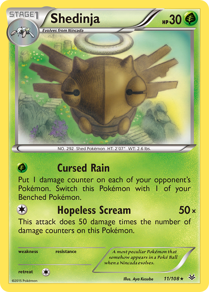 Shedinja (11/108) [XY: Roaring Skies] | The Time Vault CA