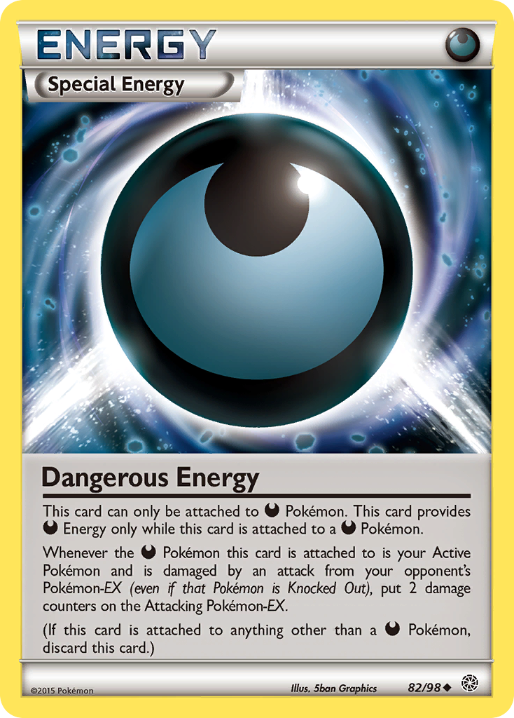 Dangerous Energy (82/98) [XY: Ancient Origins] | The Time Vault CA
