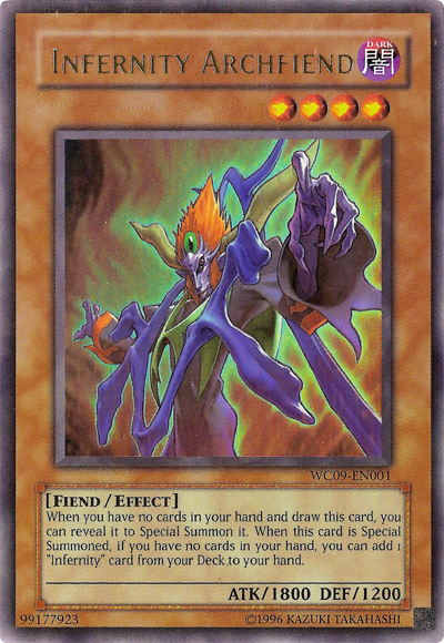 Infernity Archfiend [WC09-EN001] Ultra Rare | The Time Vault CA