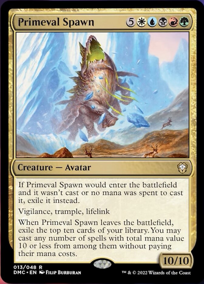 Primeval Spawn [Dominaria United Commander] | The Time Vault CA