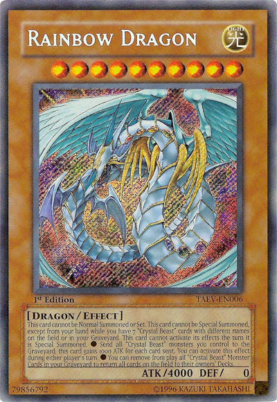 Rainbow Dragon [TAEV-EN006] Secret Rare | The Time Vault CA
