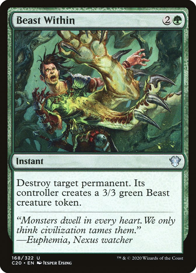 Beast Within [Commander 2020] | The Time Vault CA