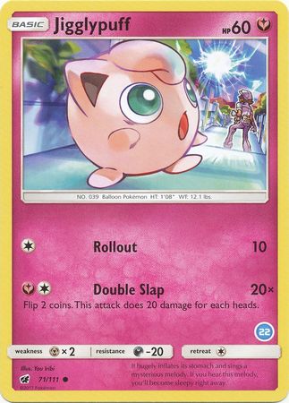 Jigglypuff (71/111) (Deck Exclusive #22) [Sun & Moon: Trainer Kit - Alolan Ninetales] | The Time Vault CA