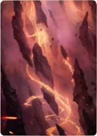 Mountain 1 Art Card [Zendikar Rising Art Series] | The Time Vault CA