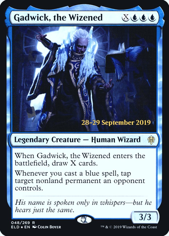 Gadwick, the Wizened  [Throne of Eldraine Prerelease Promos] | The Time Vault CA