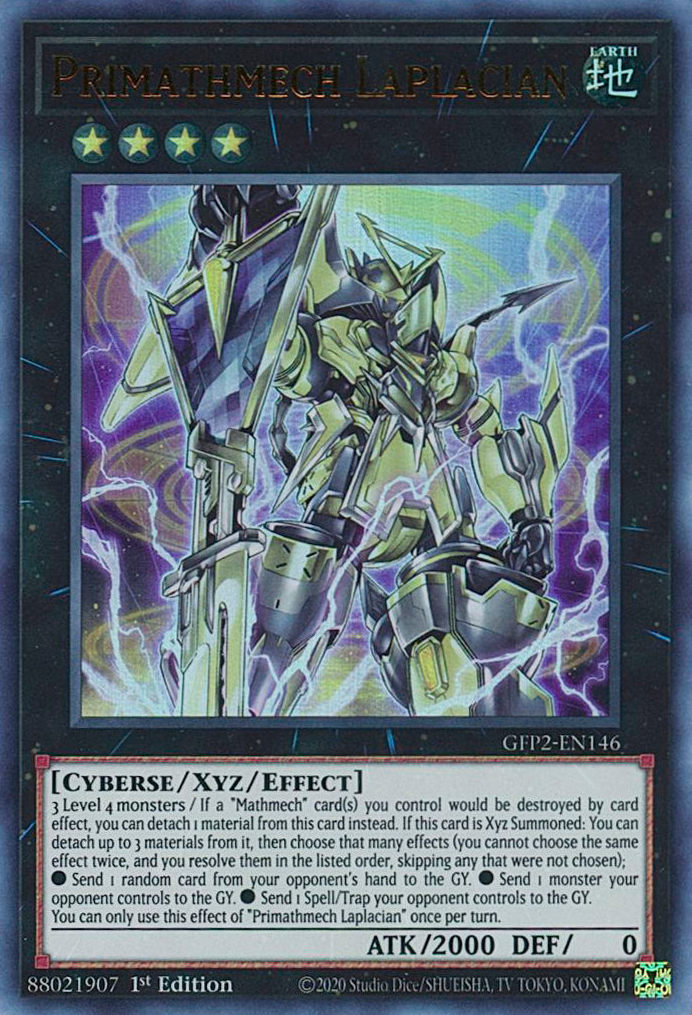 Primathmech Laplacian [GFP2-EN146] Ultra Rare | The Time Vault CA