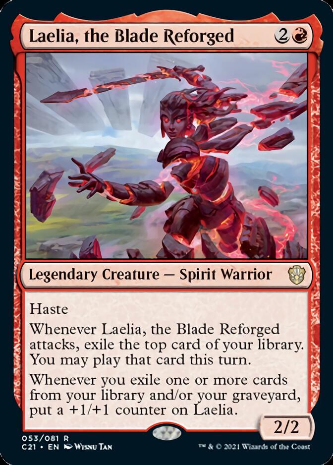 Laelia, the Blade Reforged [Commander 2021] | The Time Vault CA