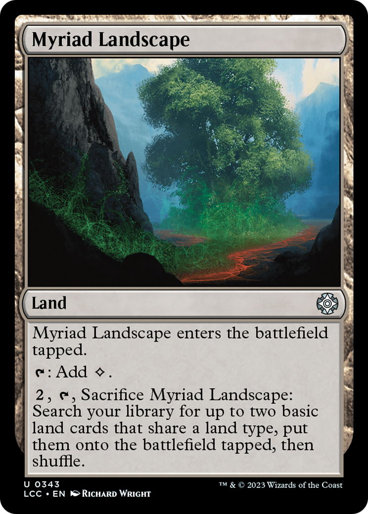 Myriad Landscape [The Lost Caverns of Ixalan Commander] | The Time Vault CA