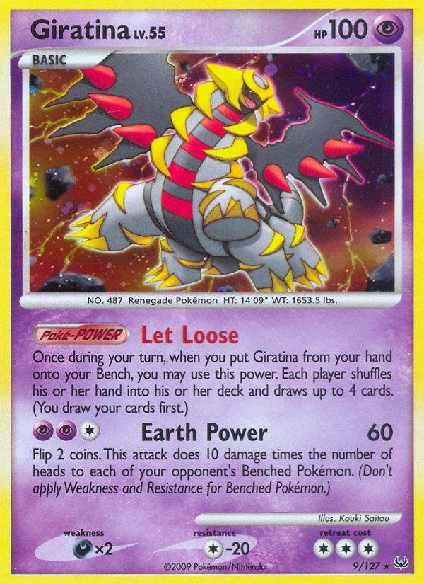 Giratina (9/127) [Platinum: Base Set] | The Time Vault CA