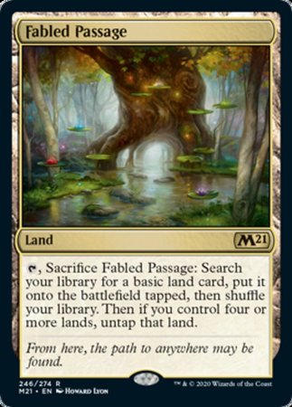 Fabled Passage [Core Set 2021] | The Time Vault CA