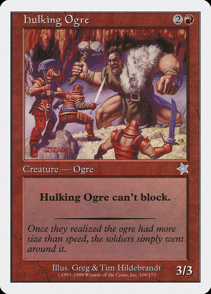 Hulking Ogre [Starter 1999] | The Time Vault CA