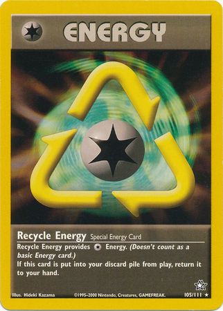 Recycle Energy (105/111) [Neo Genesis Unlimited] | The Time Vault CA