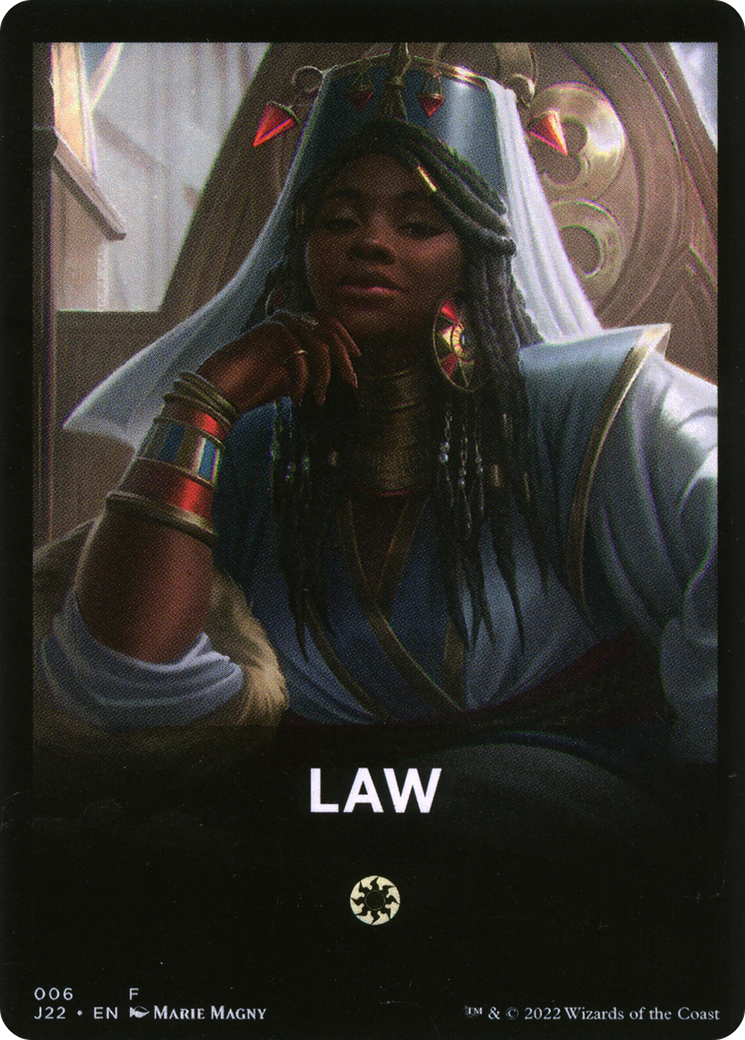 Law Theme Card [Jumpstart 2022 Front Cards] | The Time Vault CA