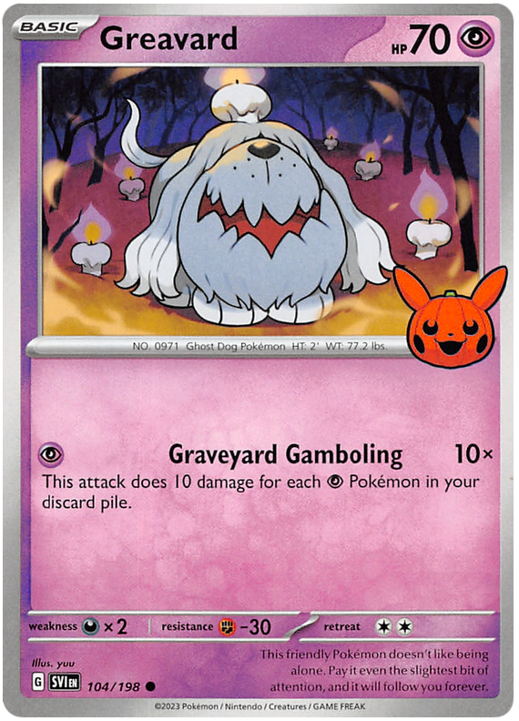 Greavard (104/198) [Trick or Trade 2023] | The Time Vault CA