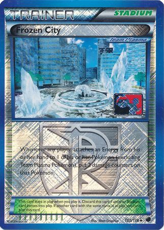 Frozen City (100/116) (Team Plasma League Promo) [Black & White: Plasma Freeze] | The Time Vault CA