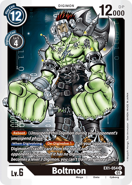Boltmon [EX1-054] [Classic Collection] | The Time Vault CA
