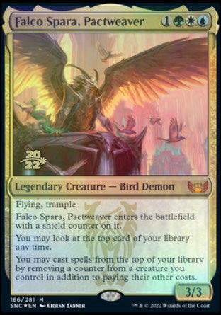 Falco Spara, Pactweaver [Streets of New Capenna Prerelease Promos] | The Time Vault CA