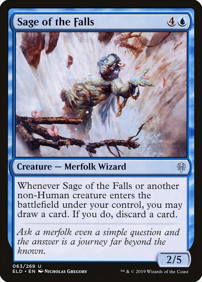 Sage of the Falls [Throne of Eldraine] | The Time Vault CA